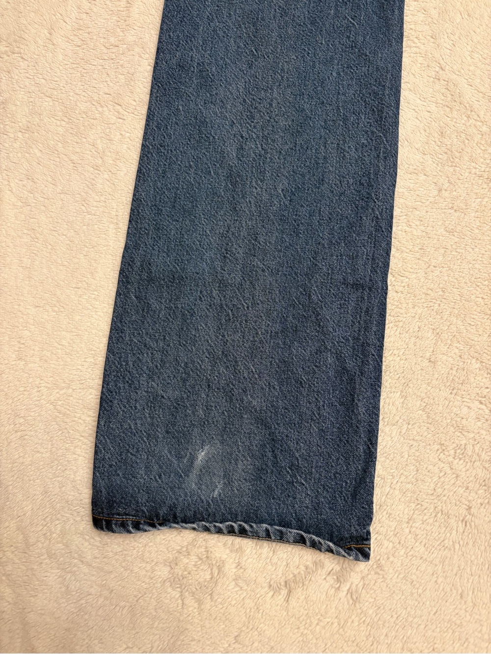 Citizens of Humanity Women Jeans 25 Blue Denim Anina Dark Button Fly Wide Leg - Picture 16 of 16